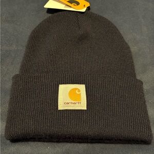 Carhartt Black Cuffed Knit Hat